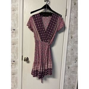 Zesica Wrap Around Dress